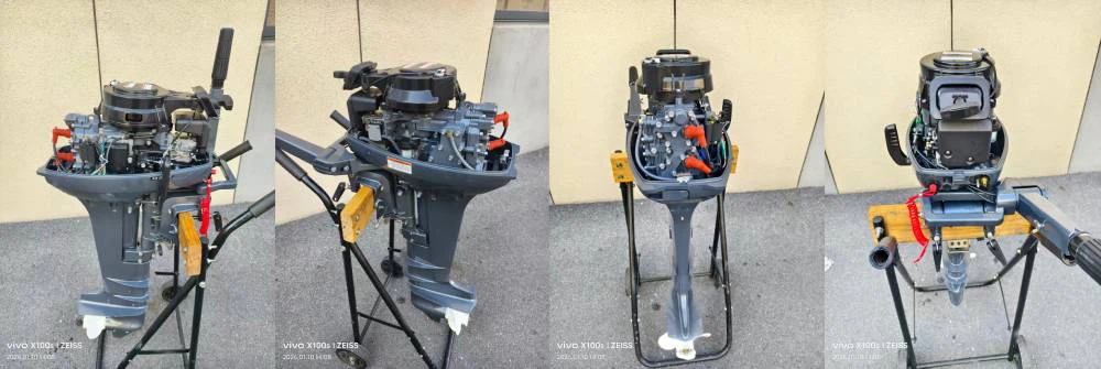 Real Photo Of 15 HP Yamaha 2 Stroke Outboard Motor Real Photo Of 15 HP Yamaha 2 Stroke Outboard Motor